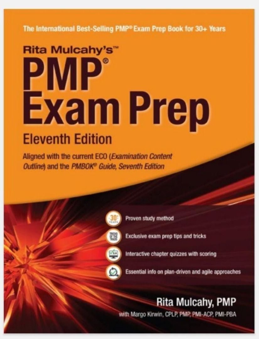 [PRINTED] PMP EXAM PREP, Eleventh Edition by RITA MULCAHY, Hobbies ...