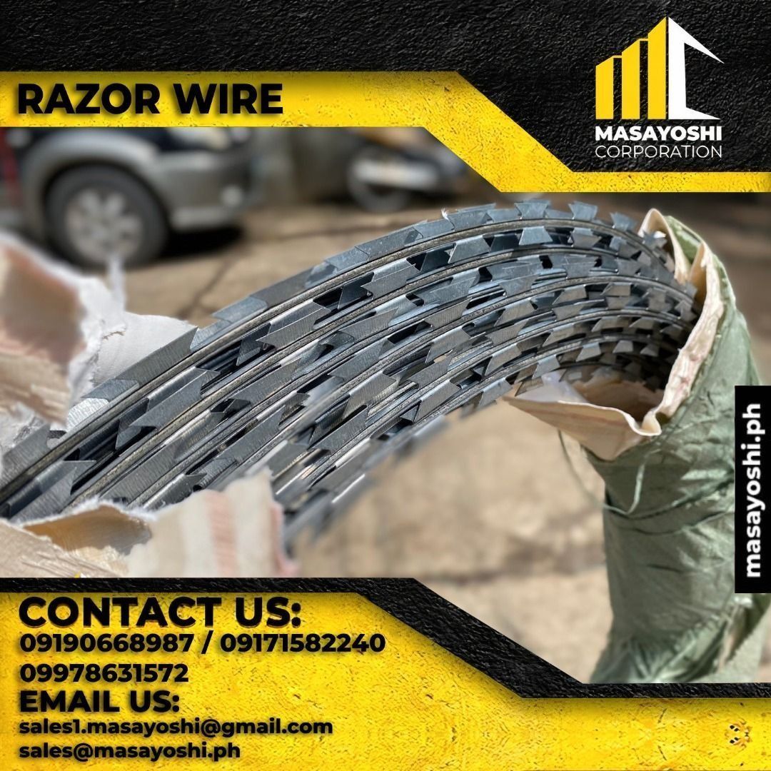 Razor Wire Combat Wire Fencing Equipment Fence Safety Fence