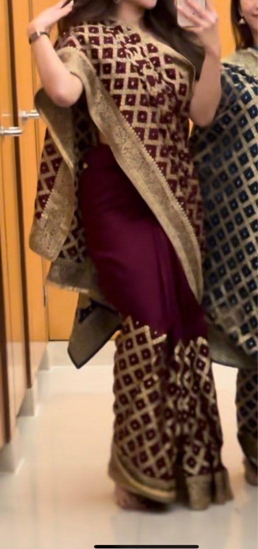 Ready made discount saree for wedding