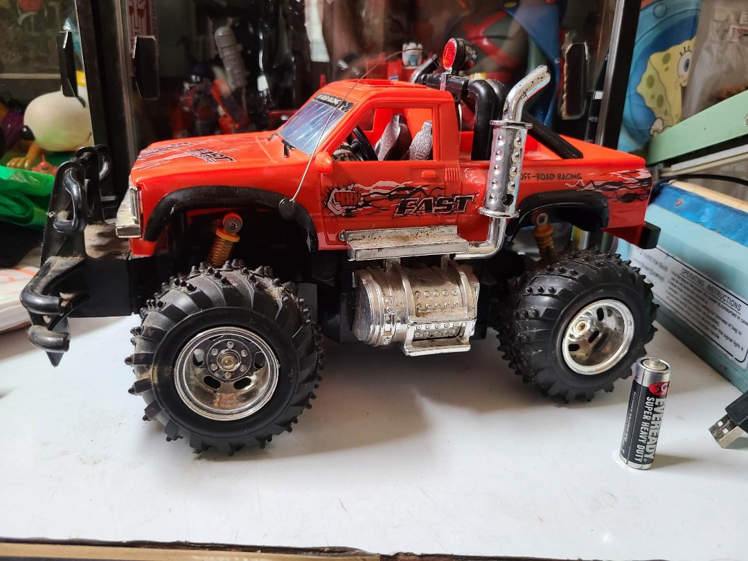 Remote controlled truck (missing remote) on Carousell
