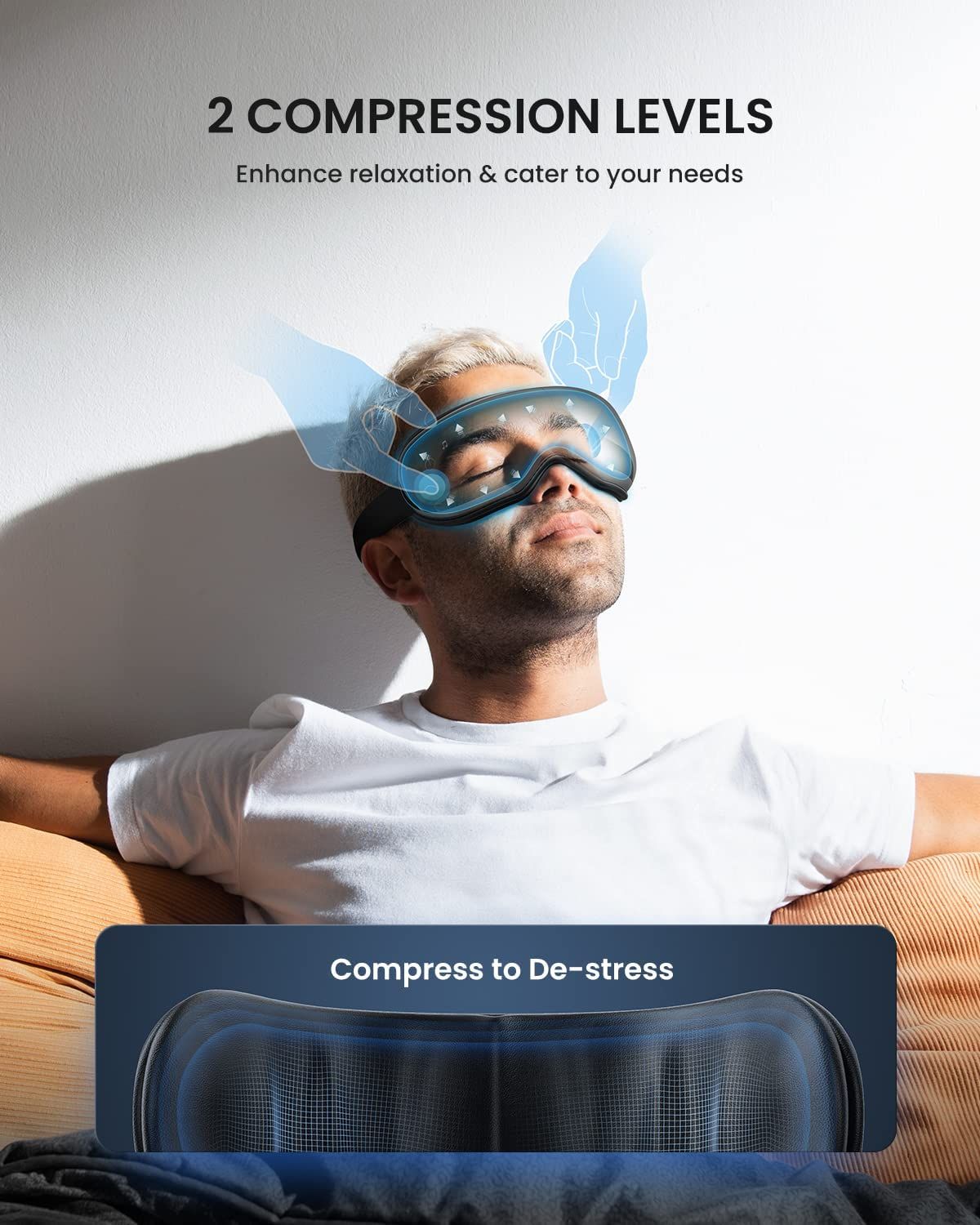 Compression eye shop mask