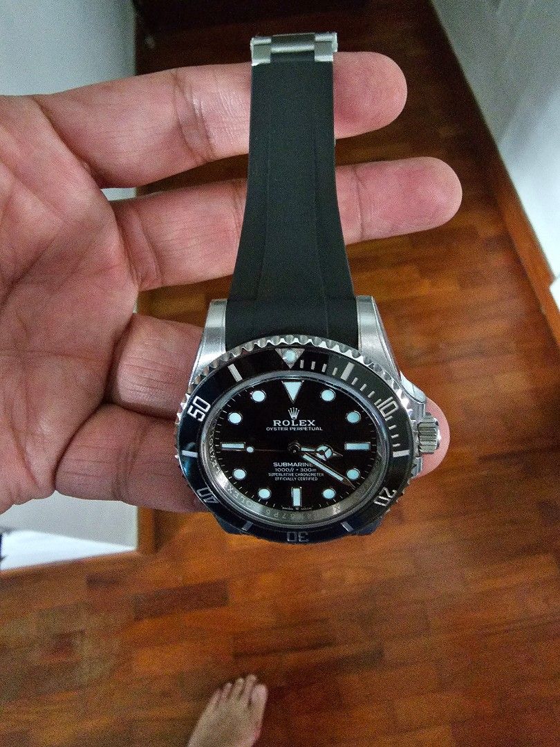 Rolex oysterflex strap 2025 submariner