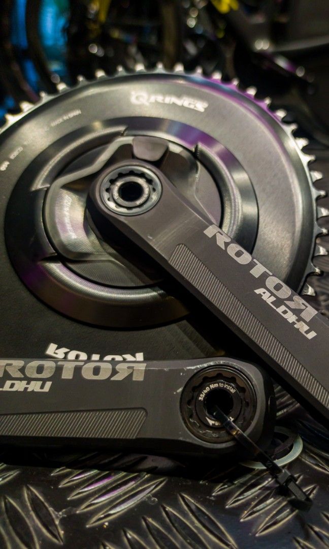 Rotor Aldhu Crankset, Sports Equipment, Bicycles & Parts, Parts
