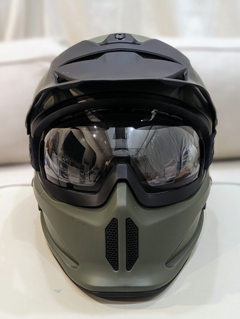 Ruroc Berserker Motorcycle Helmet Motorbikes Motorbike Parts Accessories Helmets and other Riding Gears on Carousell