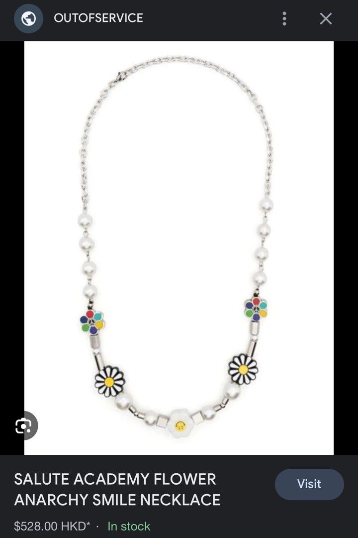 Salute butterfly shop necklace