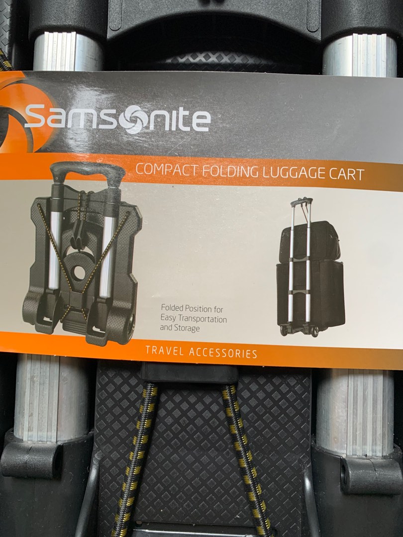 Samsonite compact luggage cart, Hobbies  Toys, Travel, Luggage on Carousell