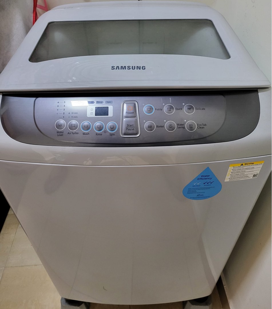 Samsung 8.5kg top loader washer, TV & Home Appliances, Washing Machines