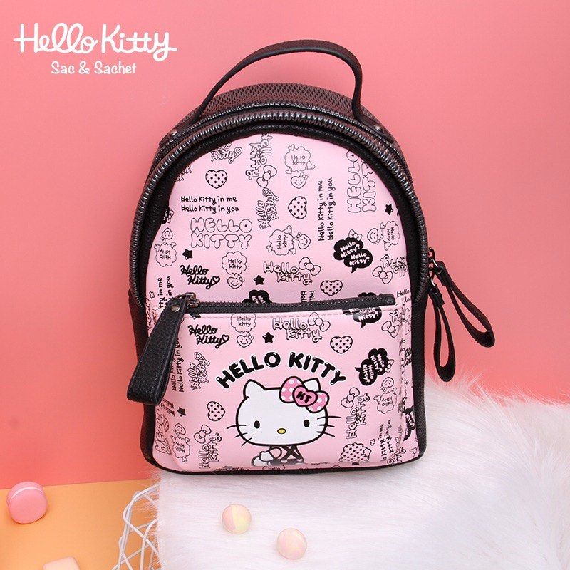 Hello Kitty Sticker Print Backpack | Hello kitty backpacks, Hello kitty  bag, Hello kitty purse