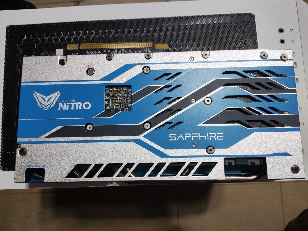 Sapphire Nitro+ RX 590 8GB Special Edition Aurora Blue, Computers ...