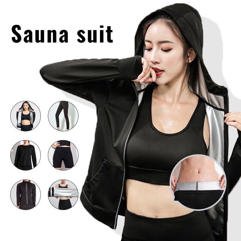 Sauna Suit Jacket/Medium, Women's Fashion, Activewear on Carousell