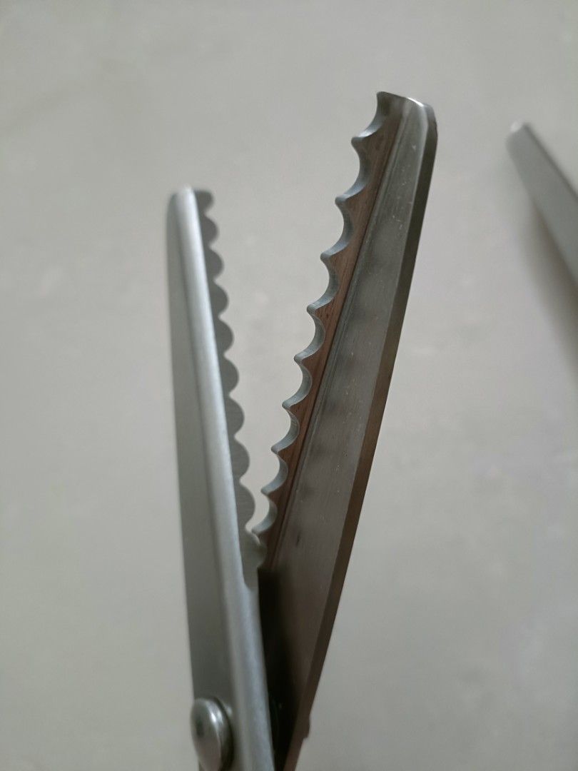 Scissors (Category: Other Stationery & Craft) located in Singapore. Submitted by mysticjw (Listing ID 1237419791, Image 3). Description: Almost new big craft scissors x 3 designs I bought $8 each. Realiwed I don't require them actually.. decided to just sell them off cheap to clear up space. about 23 cm long, adult scissors Do self collect from my place, Woodlands. Thanks so much..