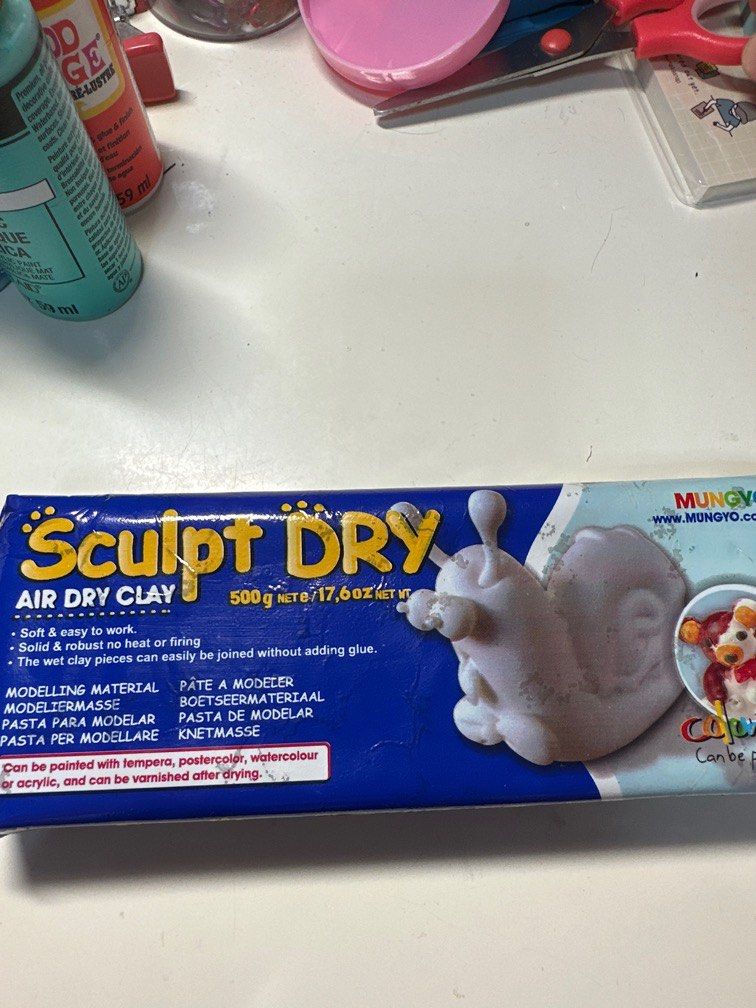 Sculpt dry clay, Hobbies & Toys, Stationery & Craft, Craft Supplies