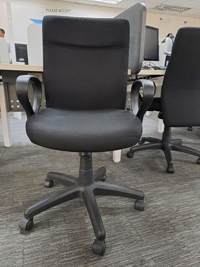 Second Hand Office Chairs, Furniture & Home Living, Furniture, Chairs on Carousell