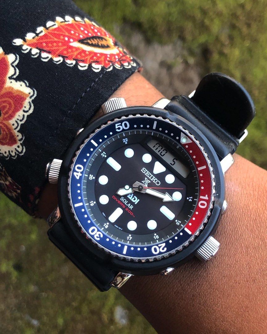 Seiko arnie pepsi online