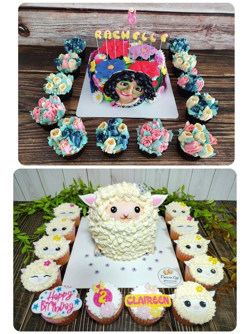 How to Make Fondant Sheep Face Cupcake Toppers {Farm Animal Cupcake Toppers  Series, Part 3}