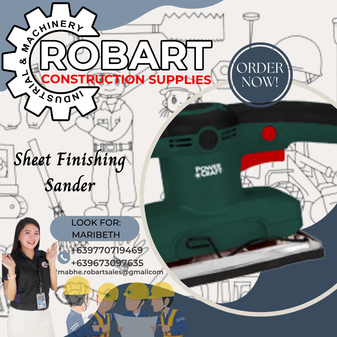 sheet finishing sander on Carousell
