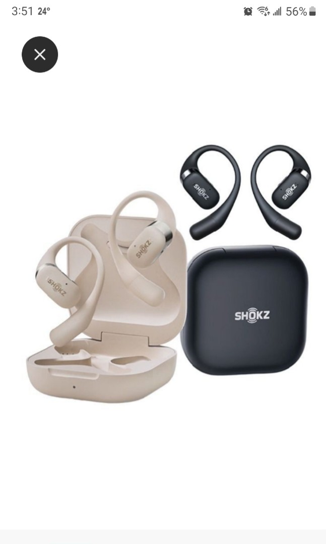 売買 SHOKZ OpenFit-Black SKZ-EP-000020 thebabysense.ca