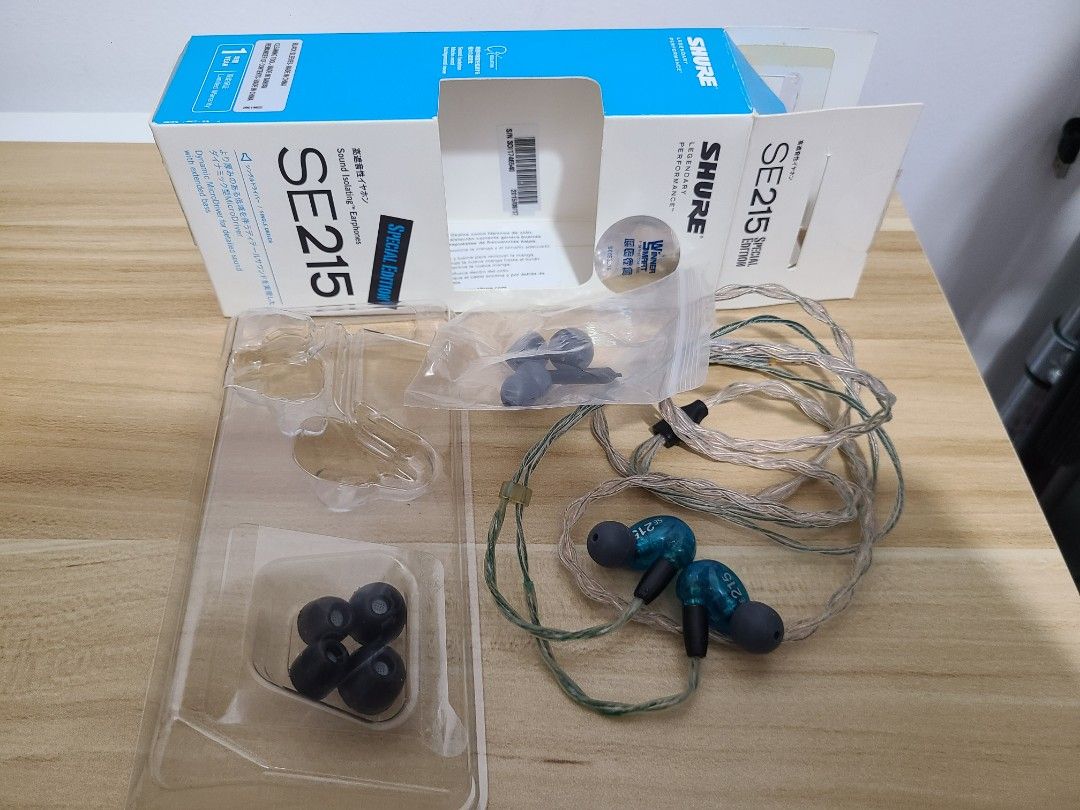 Shure se215 special edition, 音響器材, 耳機- Carousell