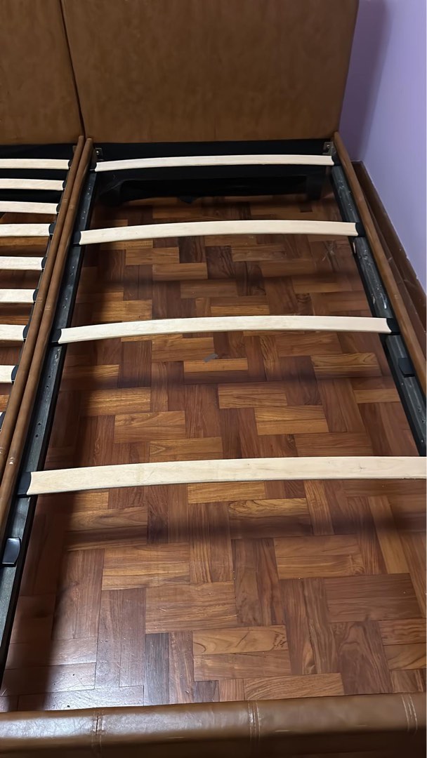 Single bed frame no slats Give away, Furniture & Home Living, Furniture, Bed Frames