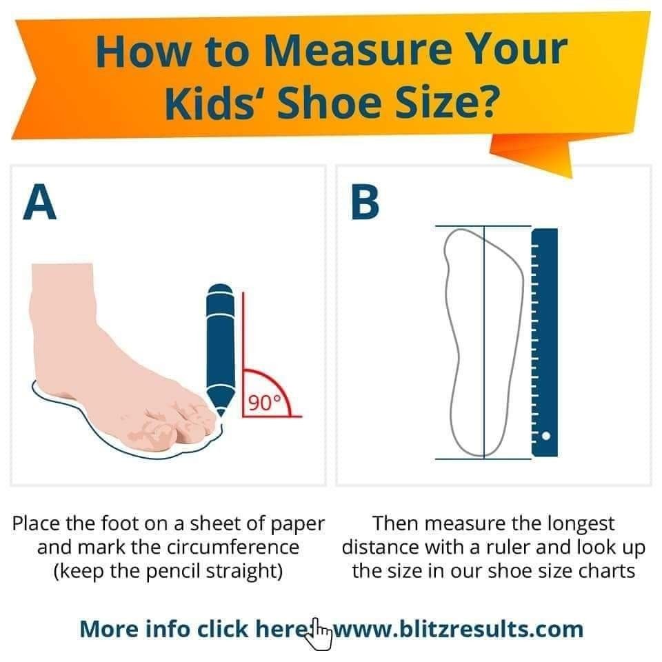Skechers childrens discount shoe size chart