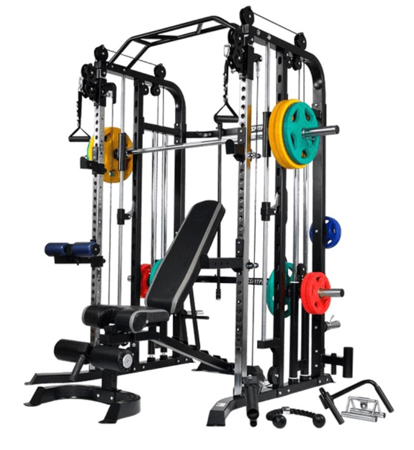 Smith Machine + Power Rack Functional Trainer 50%RP Gym Equipment ...