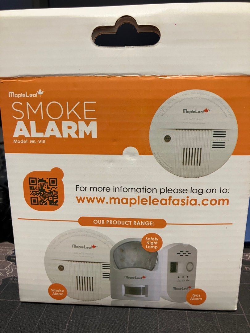 MAPLE LEAF SMOKE & GAS ALARM, Everything Else, Others on Carousell