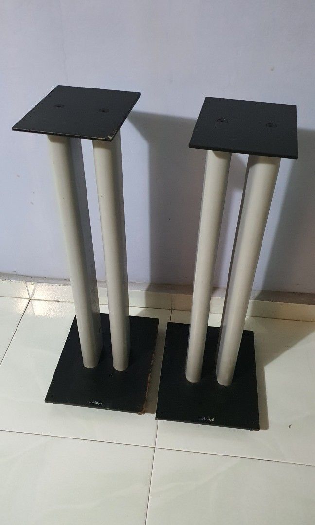 Solid Steel Speaker Stand, Audio, Other Audio Equipment on Carousell