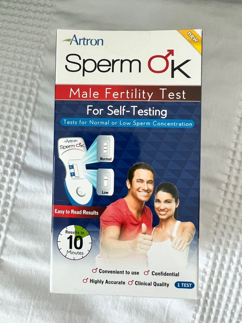 Sperm Count Test Kit (Sperm OK by Artron), Health & Nutrition, Medical