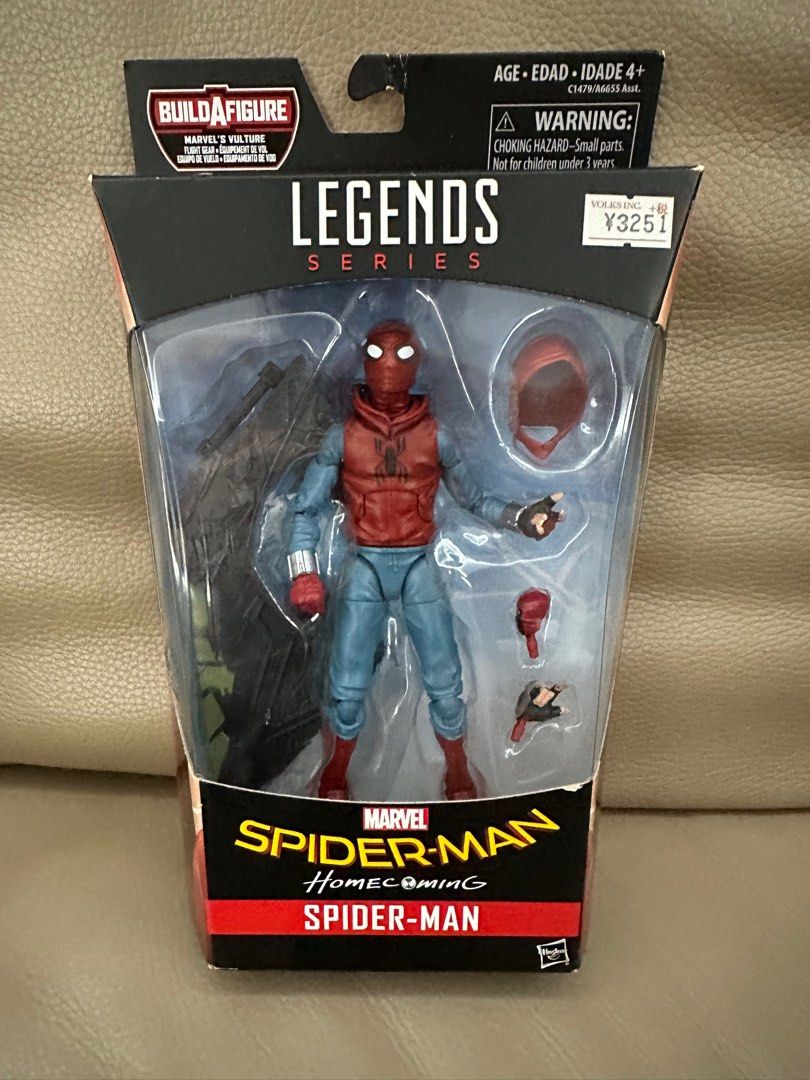 SPIDER-MAN HOMECOMING ( 6 ) MARVEL LEGENDS ( VULTURE SERIES ) ACTION  FIGURE #1