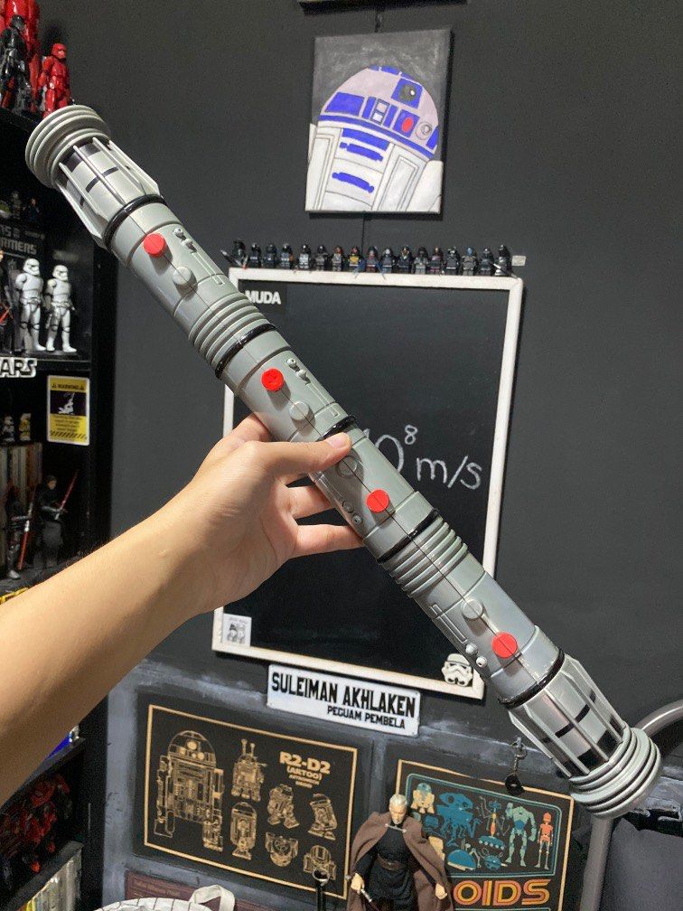 Hasbro darth top maul lightsaber
