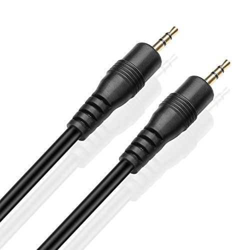 TNP 2.5mm Audio Cable (3FT) - Male to Male 2.5mm to 2.5mm Subminiature  Stereo Headset Headphone Jack Gold Plated Connector Wire Cord Plug