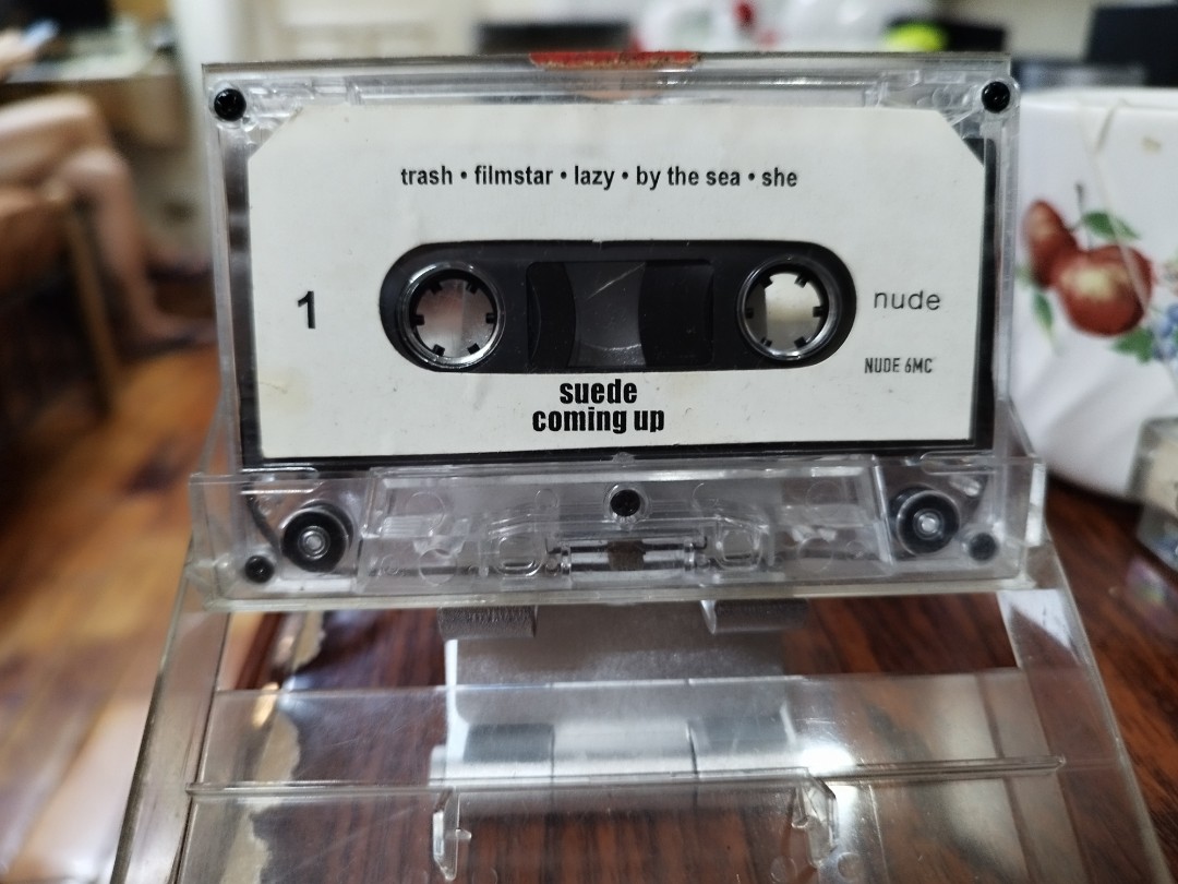 SUEDE - Coming Up CASSETTE TAPE / Made In Philippines • Rare