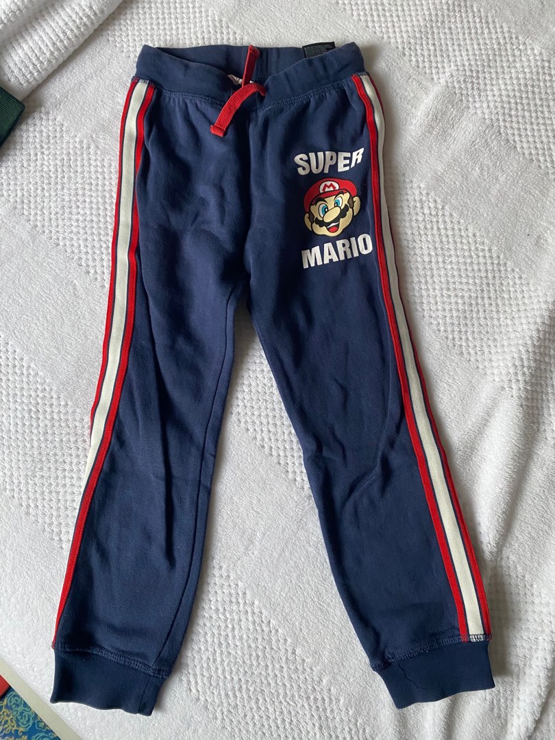 Super Mario jogging pants H&M on Carousell