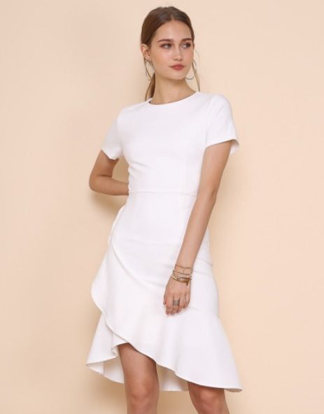 Dora top ruffle dress