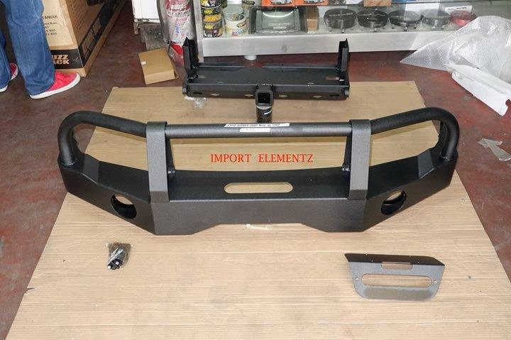 Suzuki Jimny Steel Front bumper sport bulls with loop on Carousell