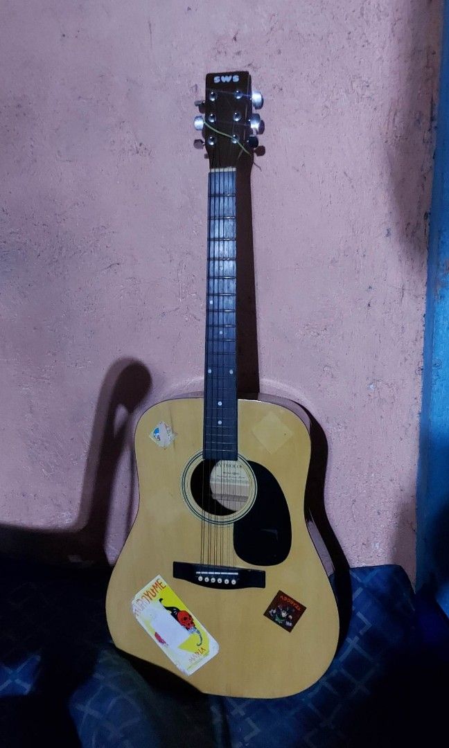 SWS GUITAR JAPAN MADE (Category: Musical Instruments) located in Manila. Submitted by BryanPictureFrameServices (Listing ID 1237504625, Image 1). Description: kunin nyo na po, need lang po ng pera japan made 13k po bili nung brandnew manila po area ko.