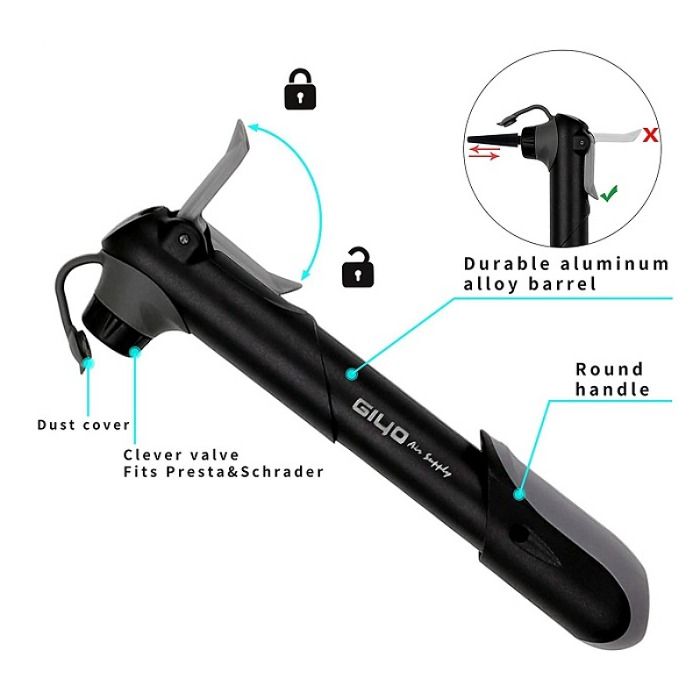 Giyo pocket mini pump sales