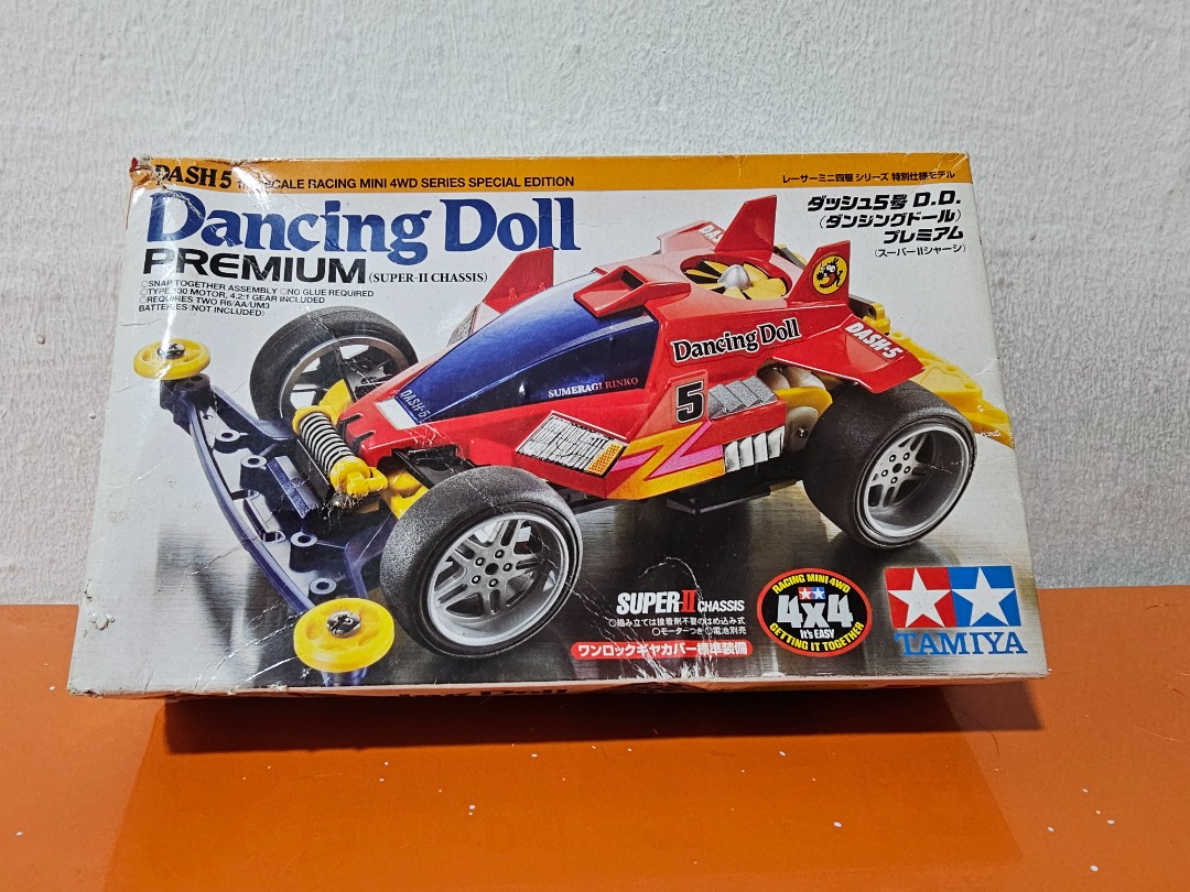 TAMIYA MINI 4WD DASH 5 DANCING DOLL PREMIUM, Hobbies & Toys, Toys
