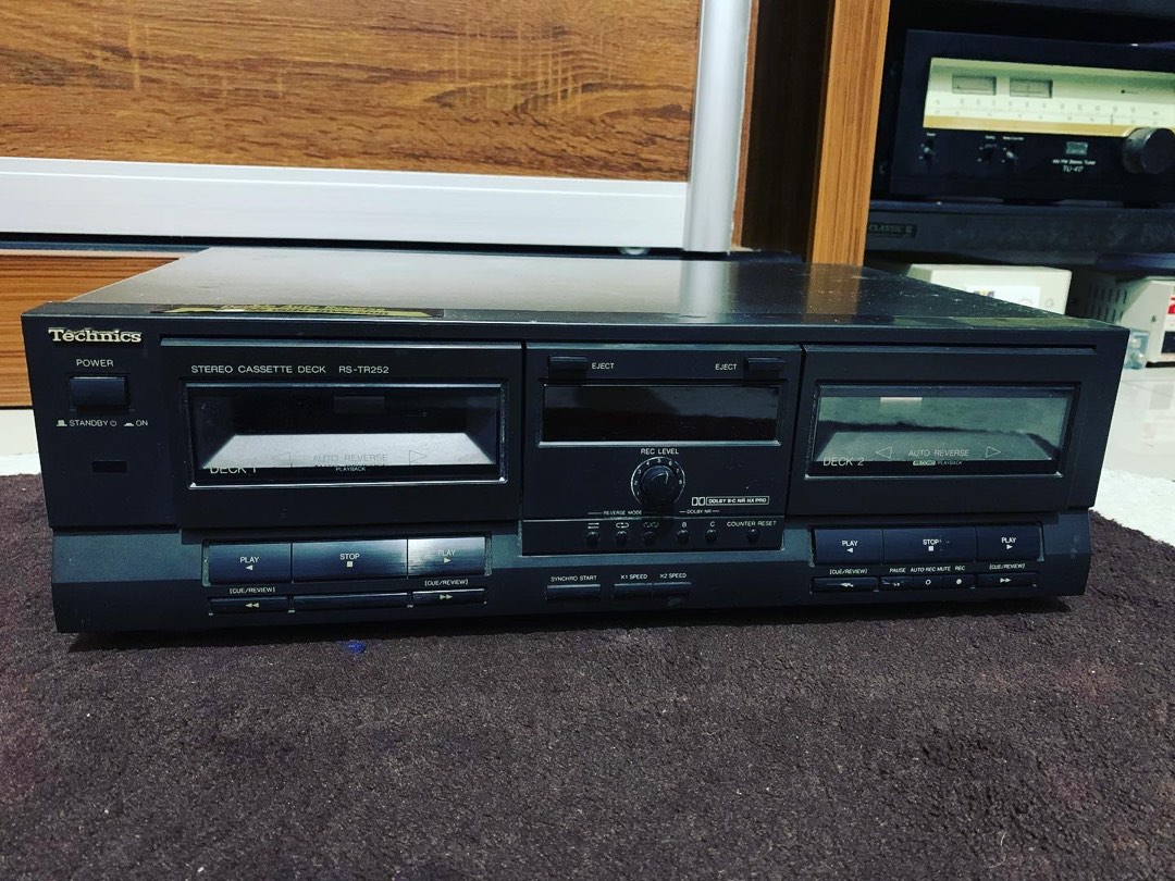 Technics Cassette Deck, Audio, Other Audio Equipment on Carousell