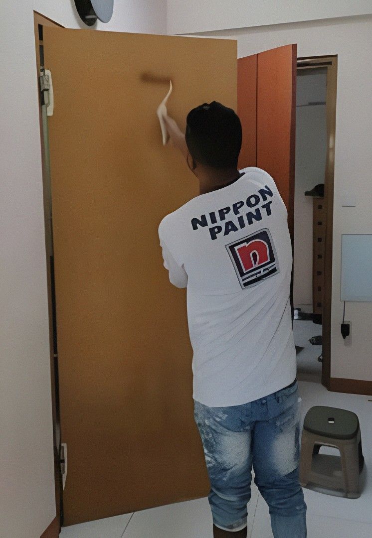 The cheapest painting and painter services//Epoxy services//HDB,BTO