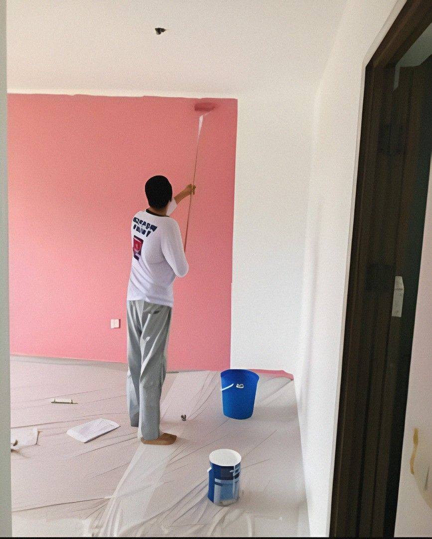 The cheapest painting and painter services//Epoxy services//HDB,BTO