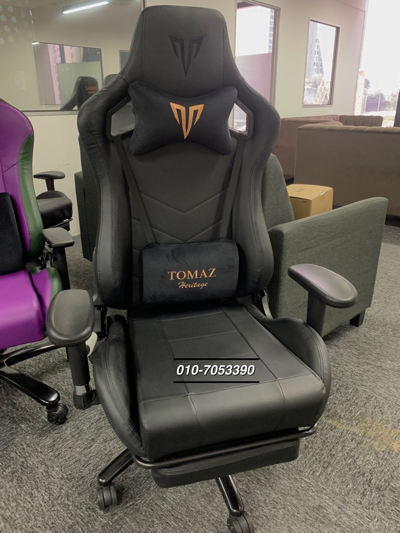 Tomaz Gaming Chair, Furniture & Home Living, Furniture, Chairs on Carousell