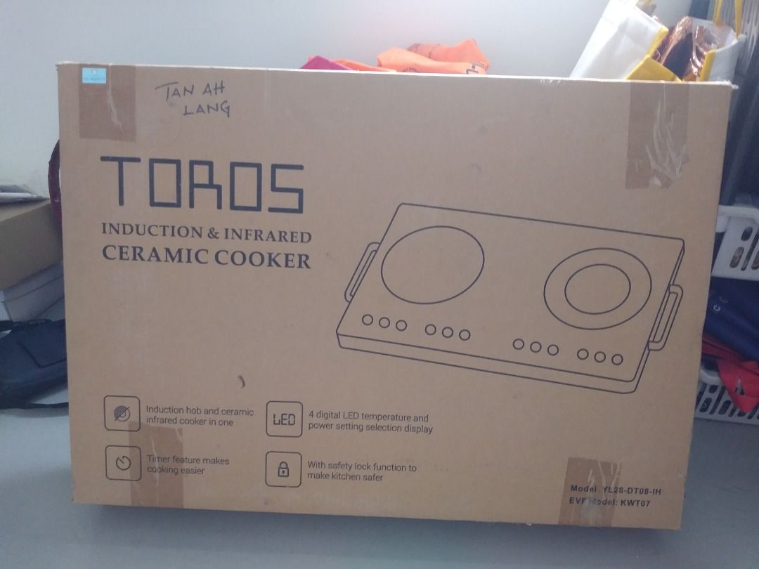 Toros induction & shop infrared ceramic cooker