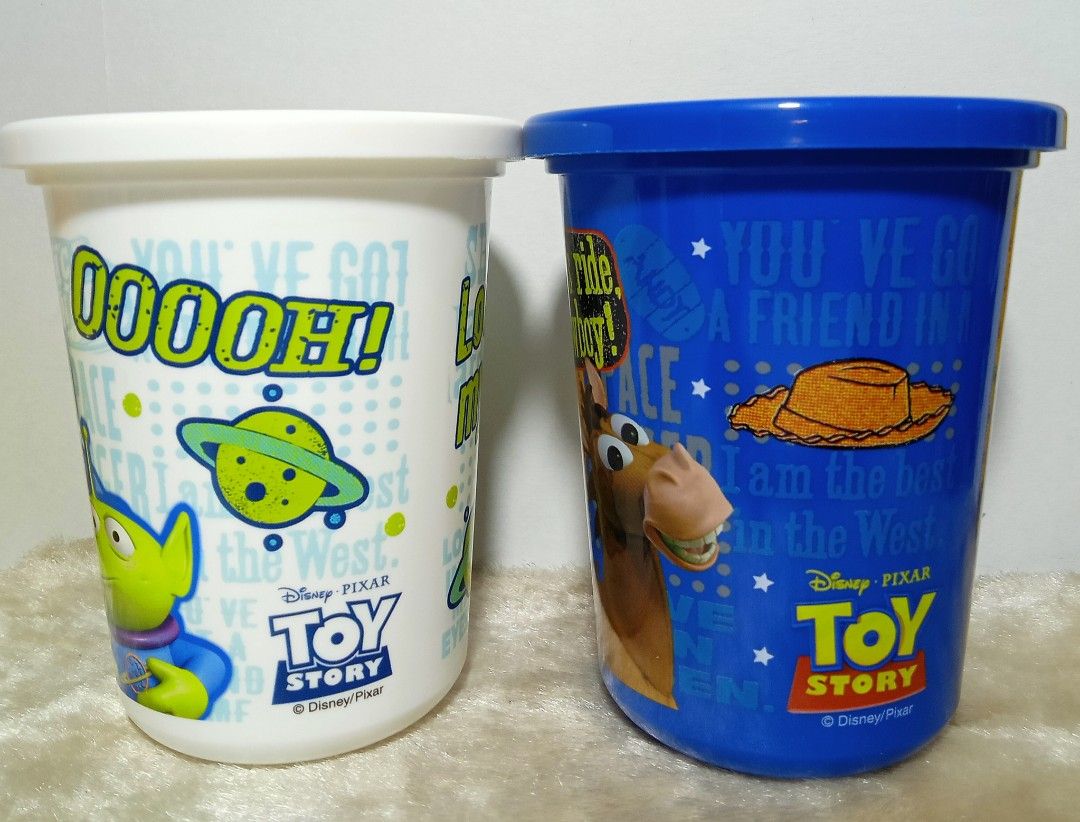 TOY STORY Plastic Cups on Carousell