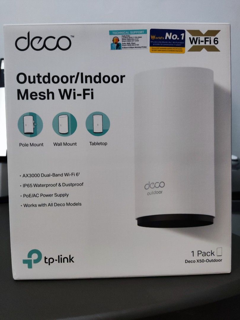  TP-Link Deco Outdoor Mesh WiFi (Deco X50-Outdoor