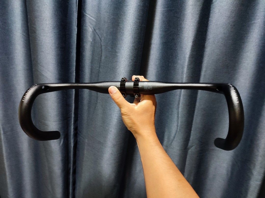 Trek Bontrager Elite Aero Handlebar and Stem Sports Equipment