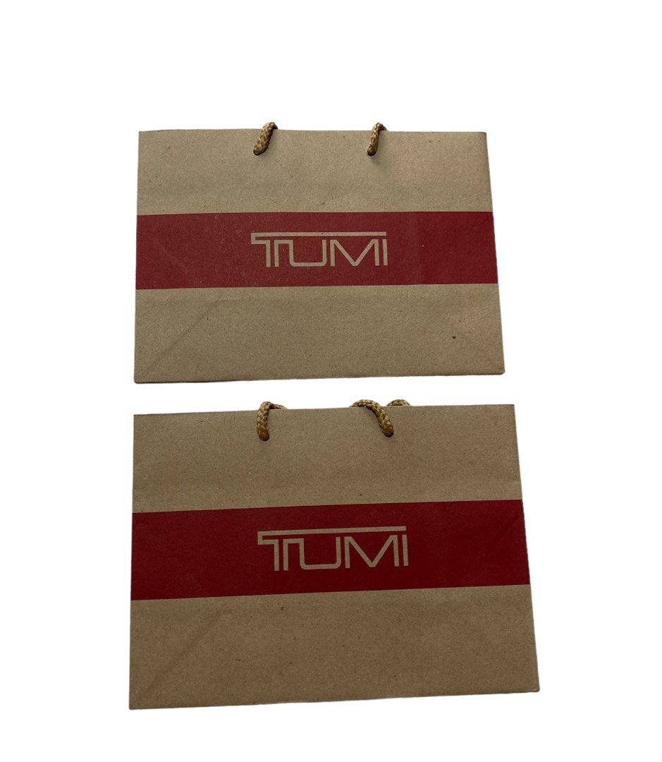 Tumi Paper bag, Everything Else on Carousell