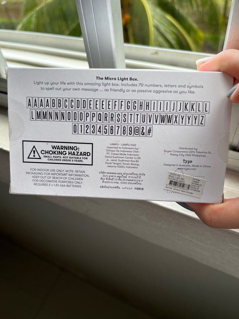 Typo Micro Light Box, Hobbies & Toys, Stationery & Craft, Other ...