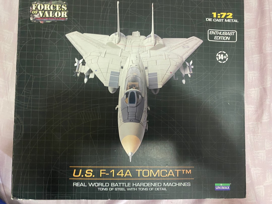 U.S. F-14A TOMCAT UNIMAX 1/72 - 模型/プラモデル