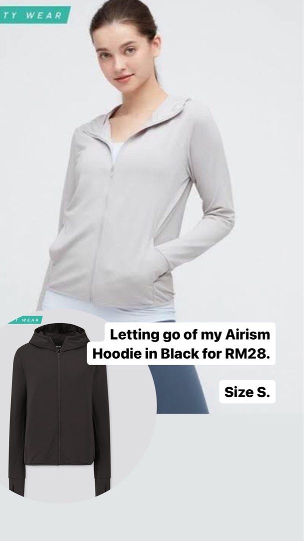 Uniqlo airism mesh hoodie clearance